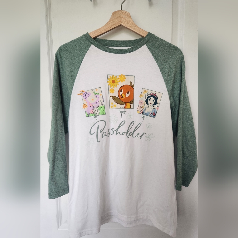 Disney Parks Flower and Garden Festival 2023 Passholder Long Sleeve Shirt Size S